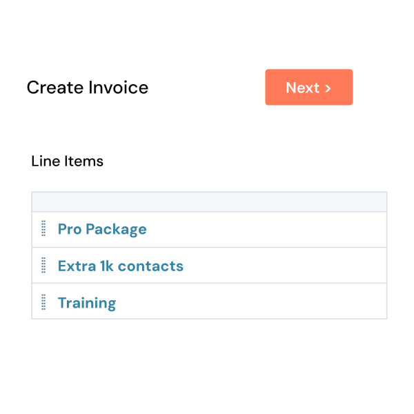 Create invoice